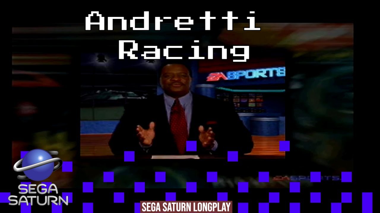 Andretti Racing - Sega Saturn - Full Career!