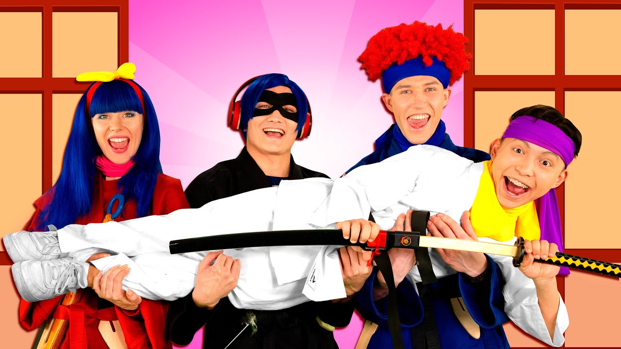 Put On Your Shoes Ninja | Kids Songs And Nursery Rhymes | Dominoki
