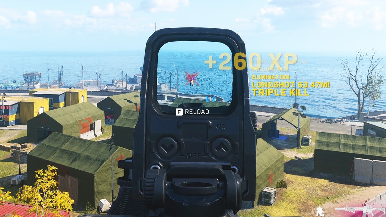 Aim Training in Warzone Rebirth