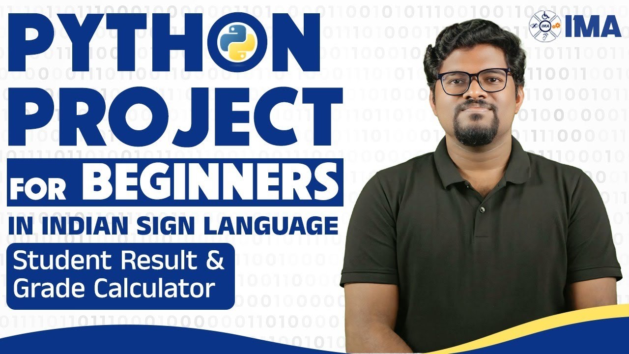 For Deaf 👉 Python Project for Beginners in ISL | Indian Sign Language Tutorial | IMA App