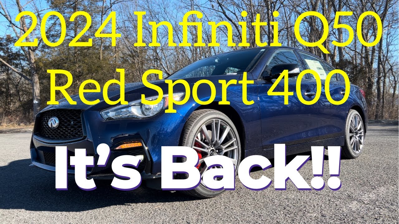 Infiniti Q50 Red Sport 400 2024 года: полный обзор и тест-драйв