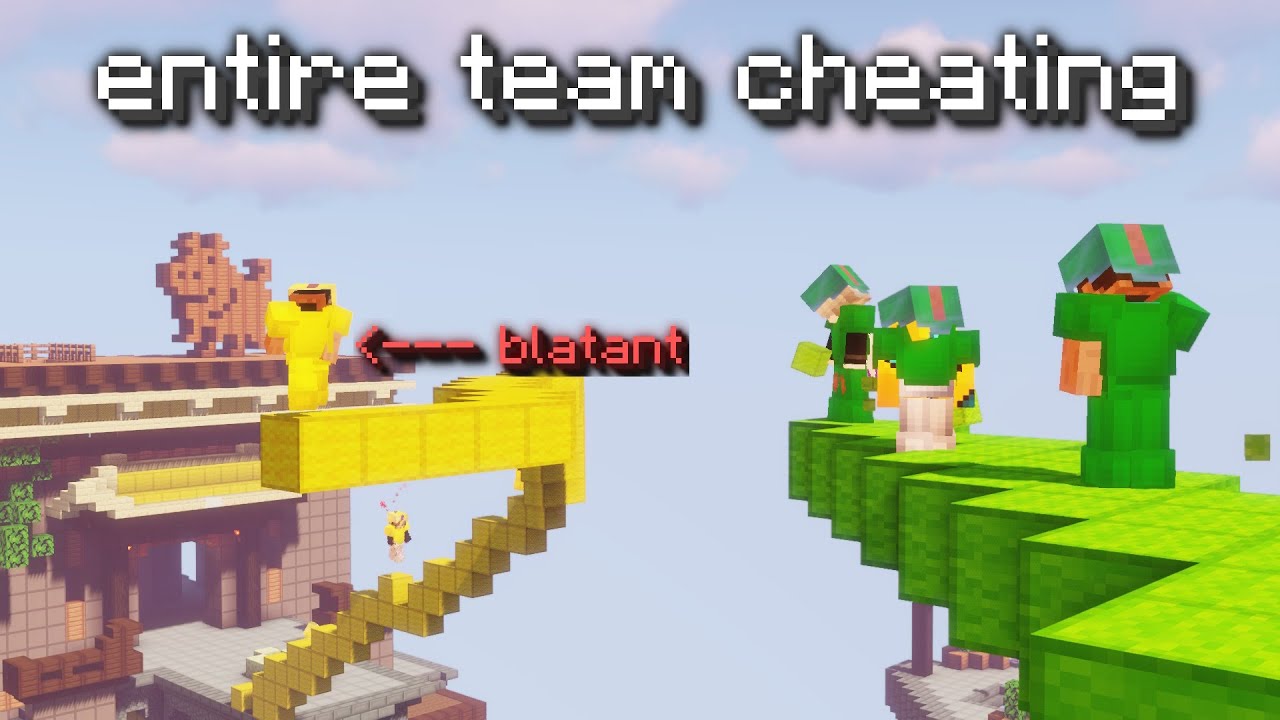 Fighting Cheating Sweats On Winstreak (Hypixel Bedwars)