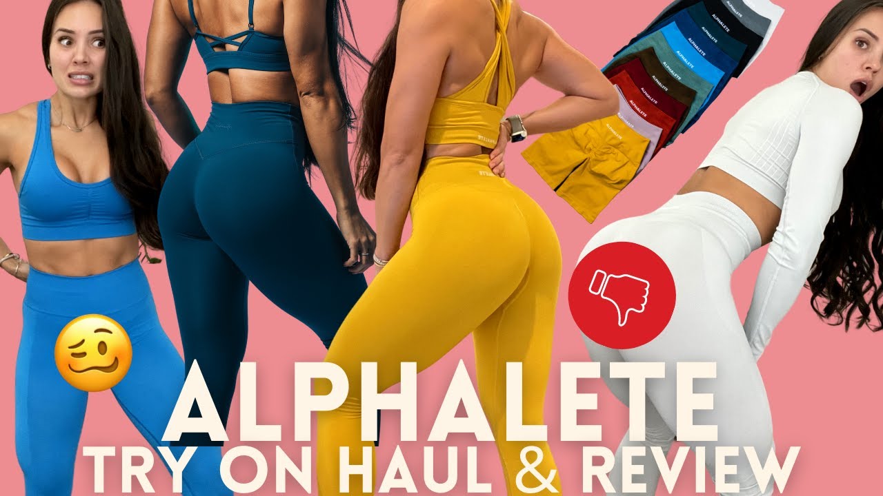 Alphalete Black Friday: САМАЯ БОЛЬШАЯ распродажа! Примерка и обзор / ЛУЧШИЕ леггинсы? ПЕРЕД ПОКУП...