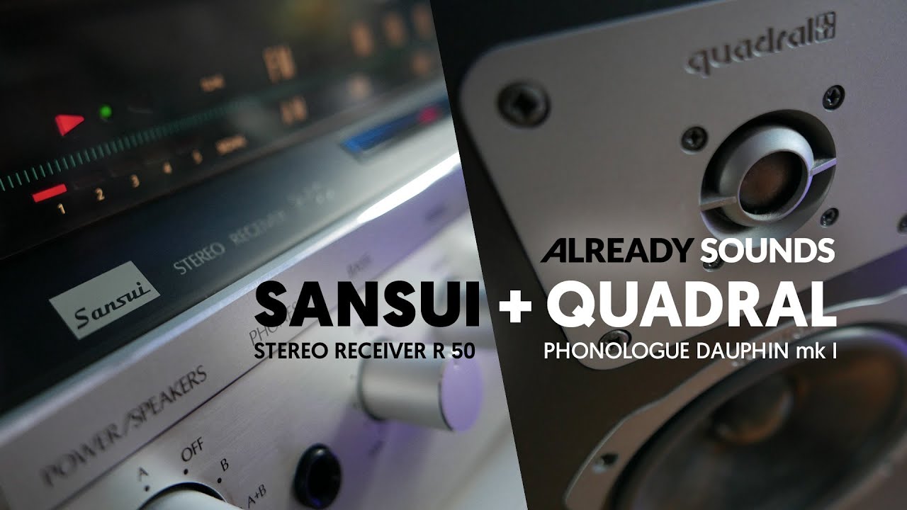 Sansui R50 + Quadral Douphin mk I
