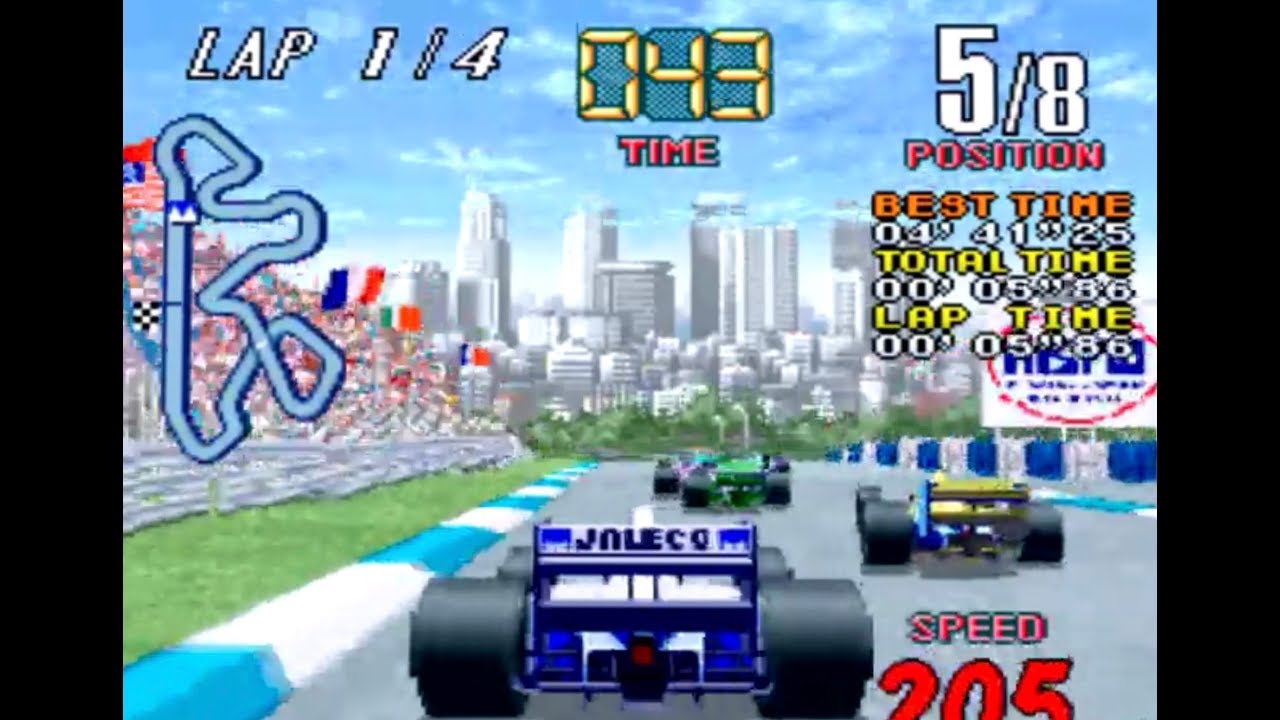 Grand Prix star arcade Japan course