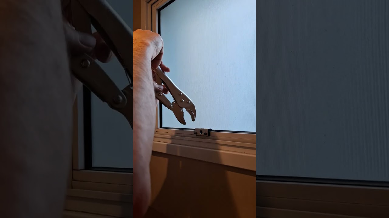 Como remover o fecho da janela Maxin Ar de banheiro