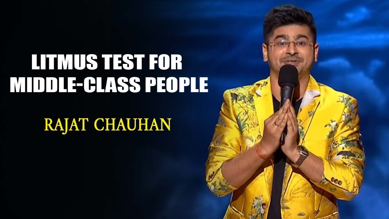 Litmus Test For Middle-Class People | Rajat Chauhan | India's Laughter Champion