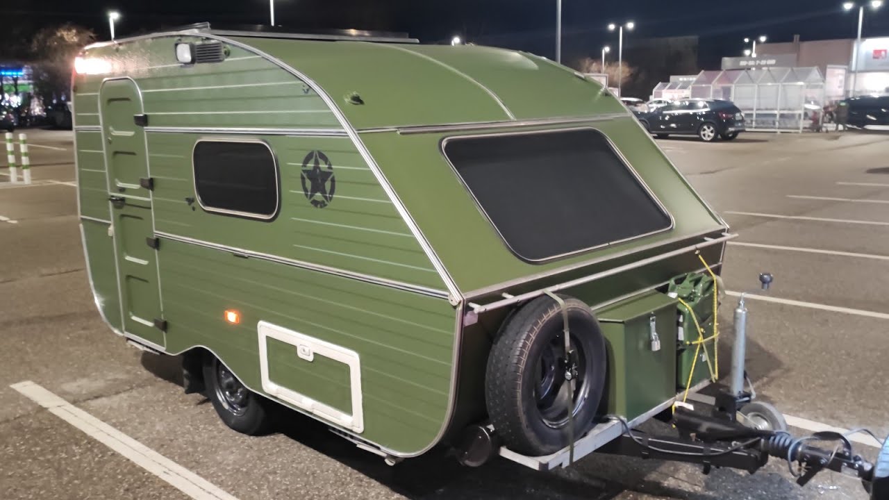 We renovated an old caravan - before and after DDR Qek Aero