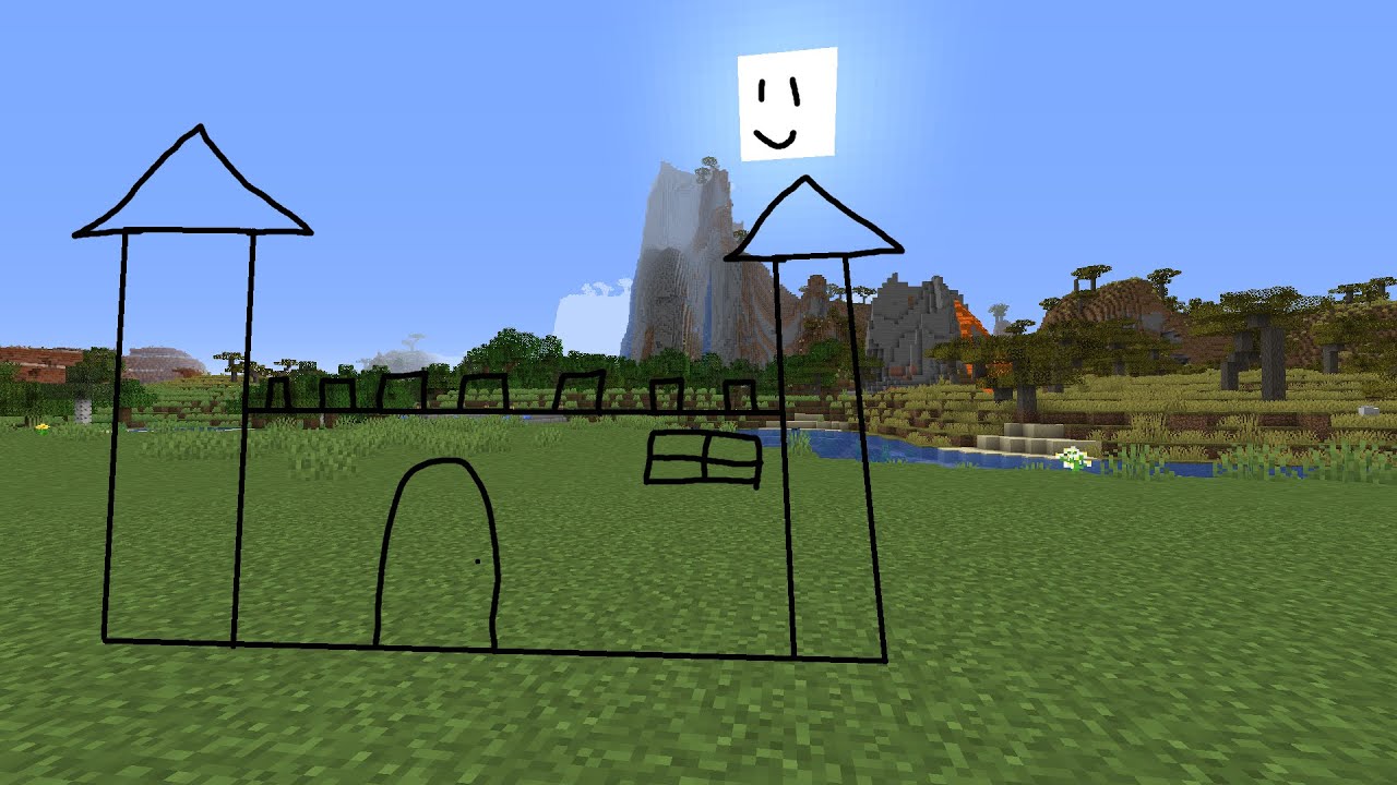 Building my dream house in minecraft