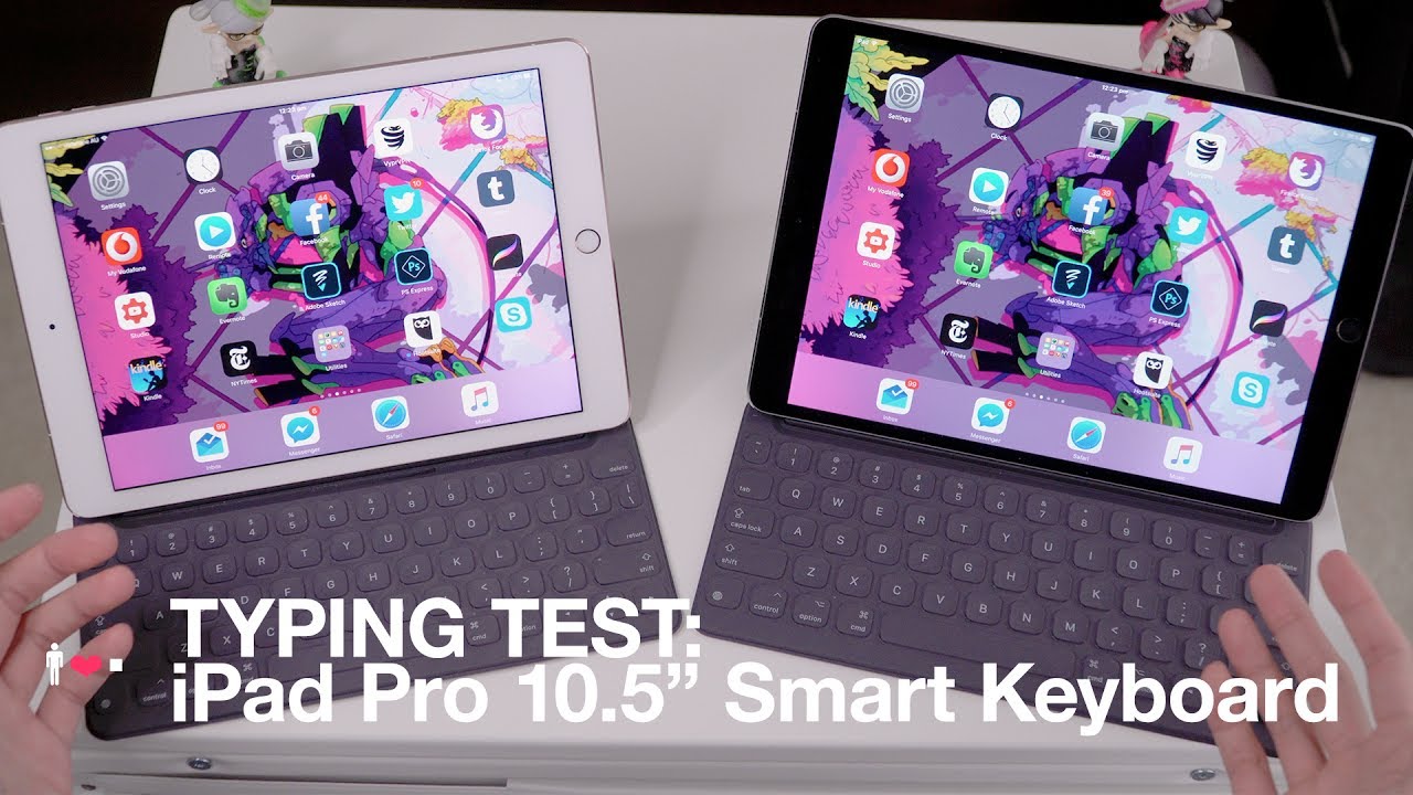 TYPING TEST: iPad Pro 10.5
