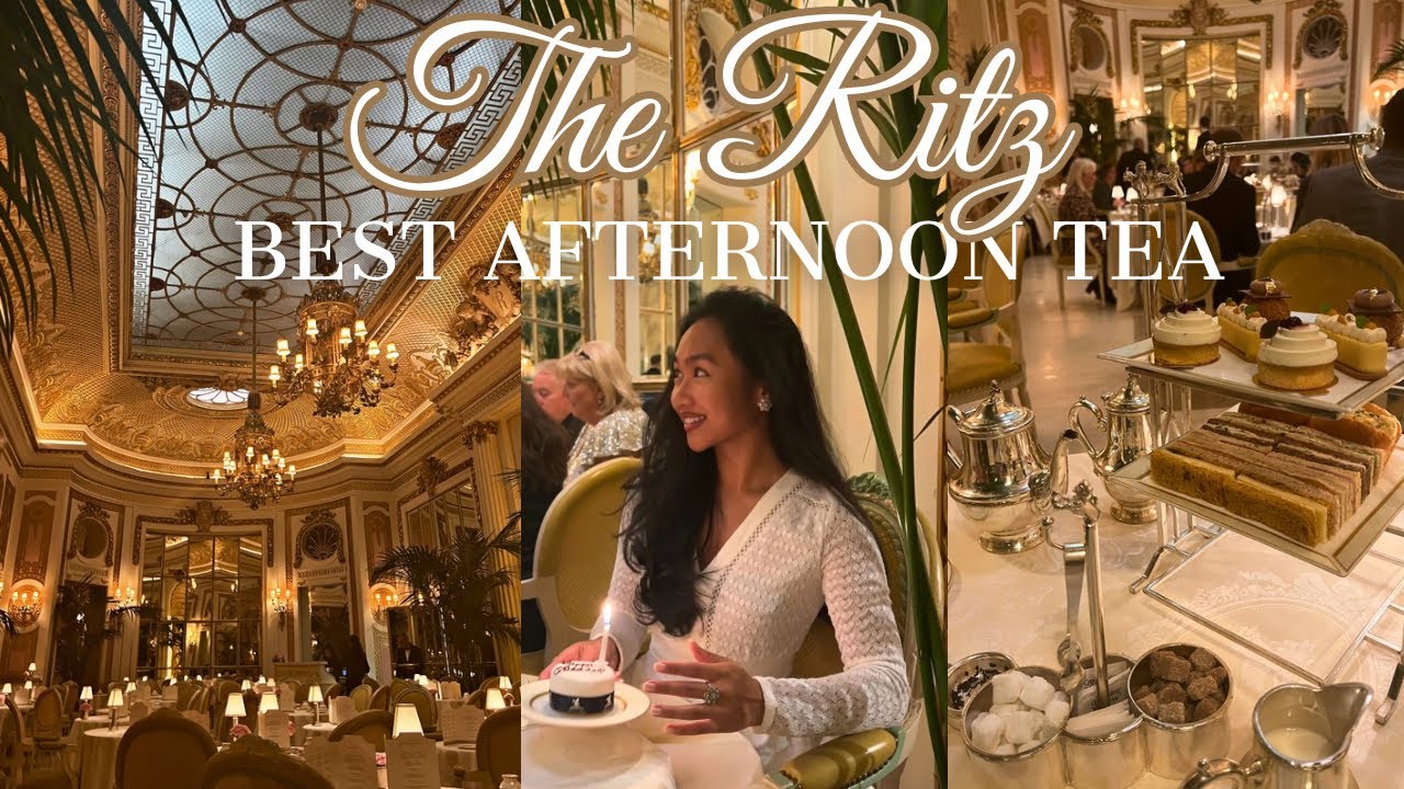 The Ritz Afternoon Tea London☕️ Внутри самого роскошного отеля Лондона | Где выпить послеобеденны...