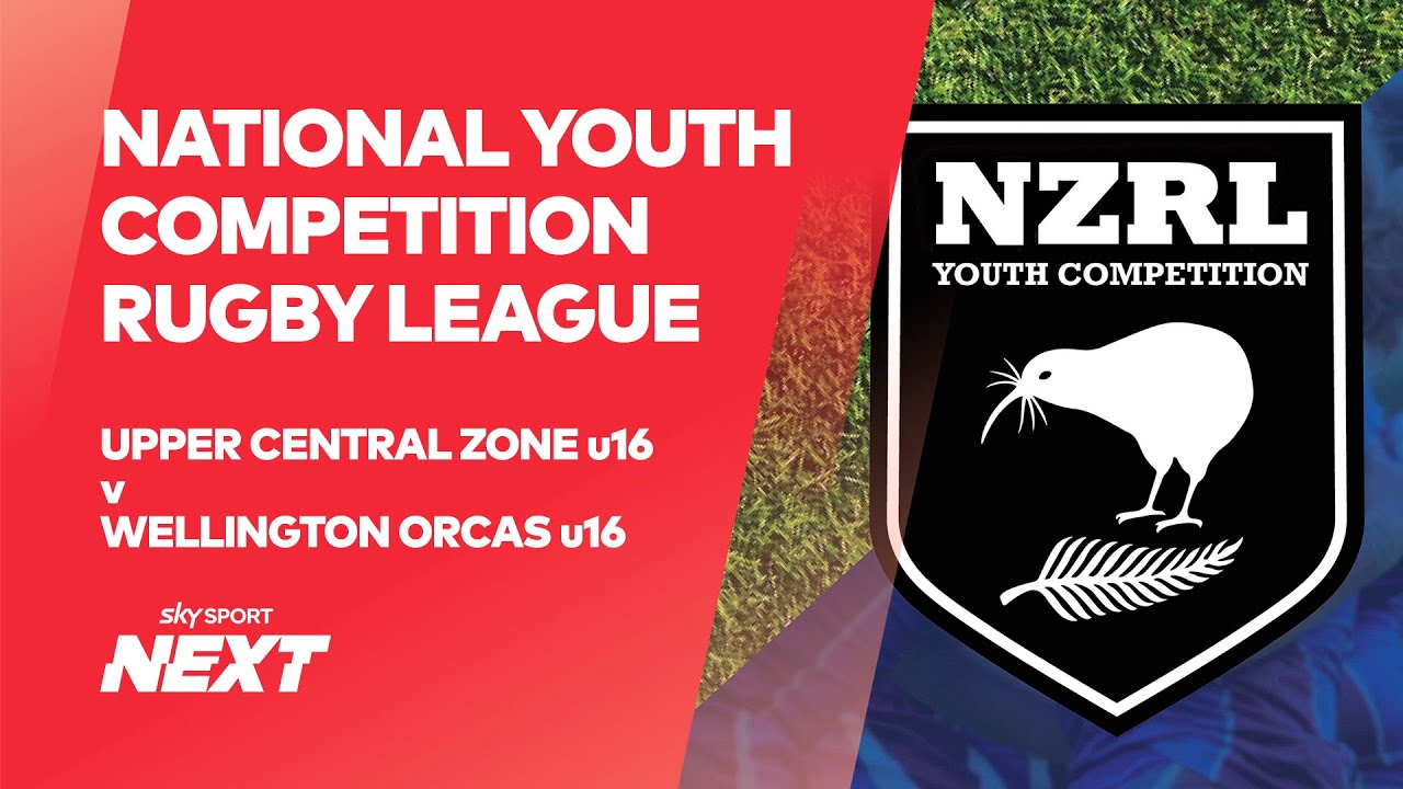 Upper Central Zone u16 v Wellington Orcas u16 | National Youth Competition - Rugby League