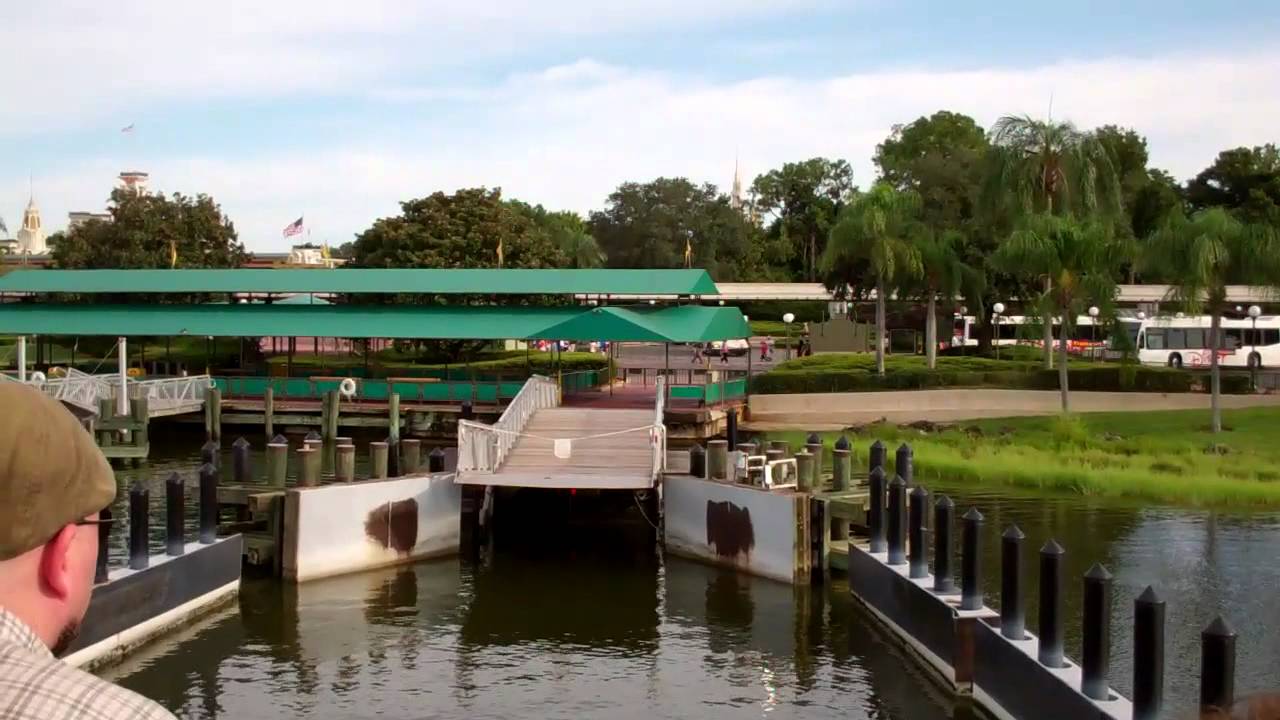 Ferry Boat from TTC to Magic Kingdom Walt Disney World 2011 HD