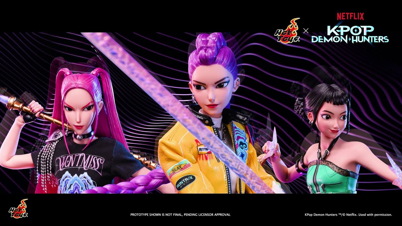 KPop Demon Hunters - 1/6th scale Rumi, Mira, Zoey Collectible Figures