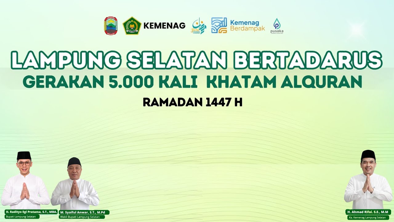 Lampung Selatan Bertadarus