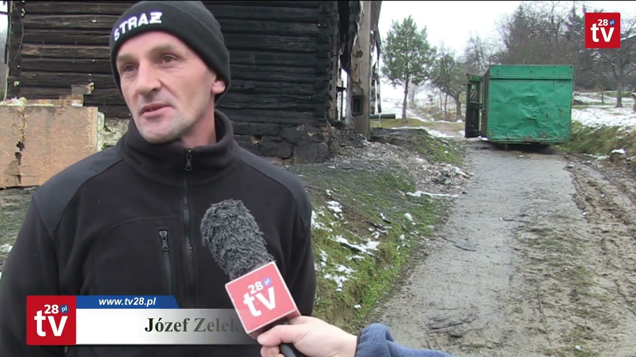 Kamionka Mała. Chce odbudować dom, który uległ zniszczeniu podczas pożaru