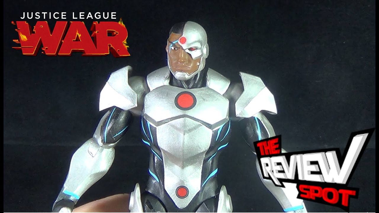 Toy Spot - DC Collectibles Justice League War Cyborg
