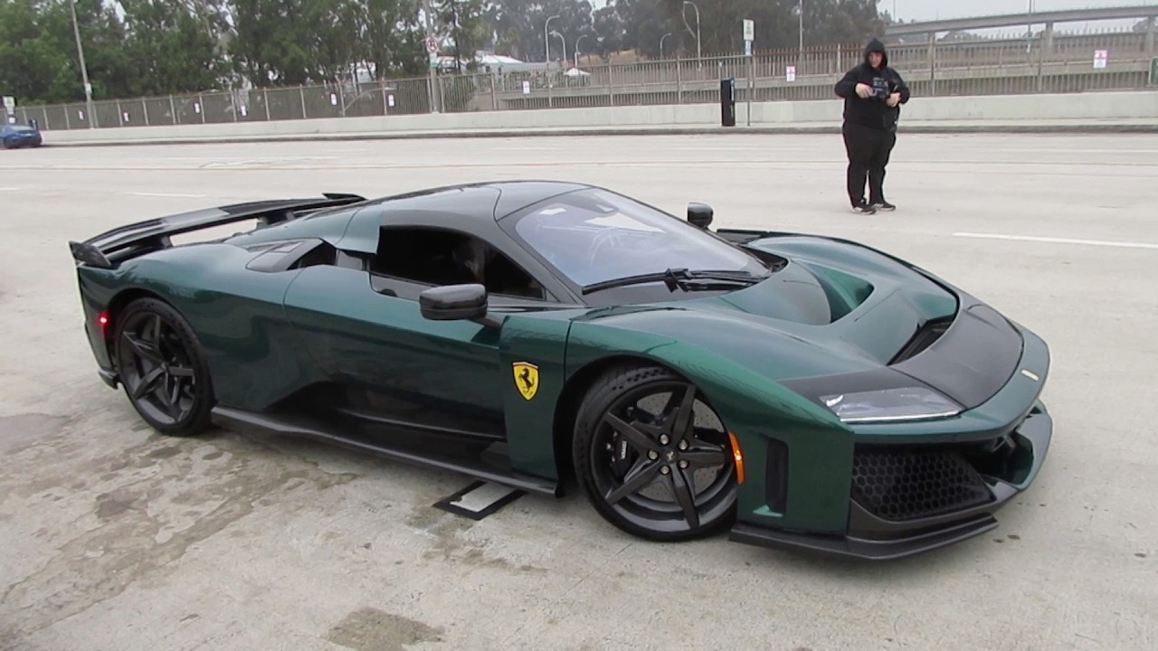 Brand New Ferrari F80 - First U.S. Customer Car (w/ startups)