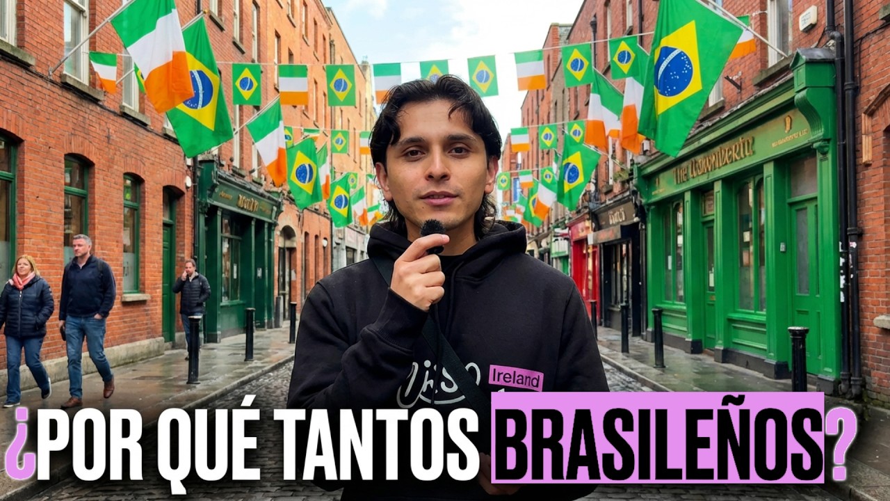 ¿Por qué Irlanda tiene TANTOS brasileños? La respuesta no es lo que crees.