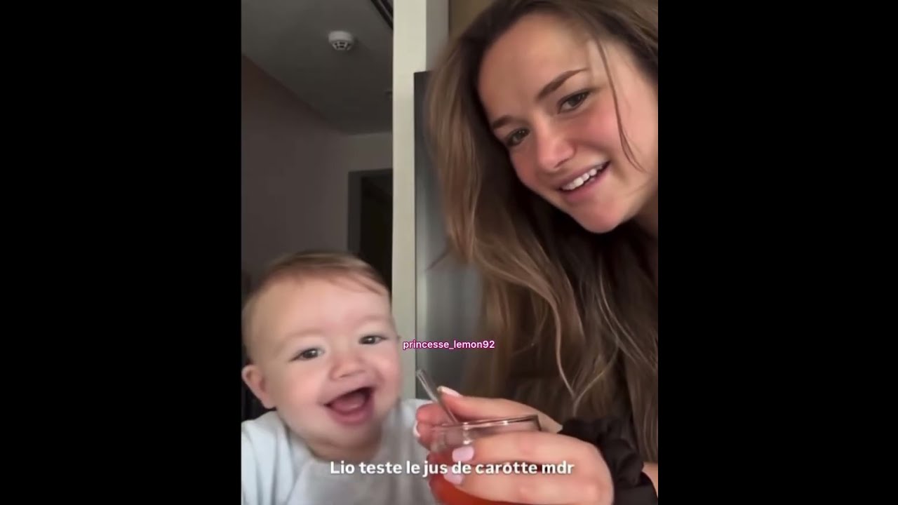Victoria Mehault et son fils Lio 