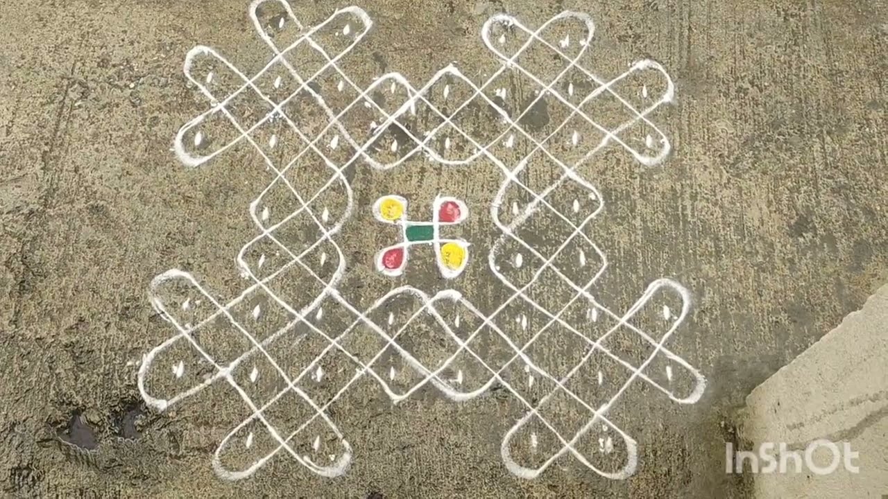 ಮನೆ ಮುಂದೆ ಸಿಂಪಲ್ ಆಗಿ ಹಾಕಿ ರಂಗೋಲಿ🌺🌺🌺🌺🌺 simply super rangoli