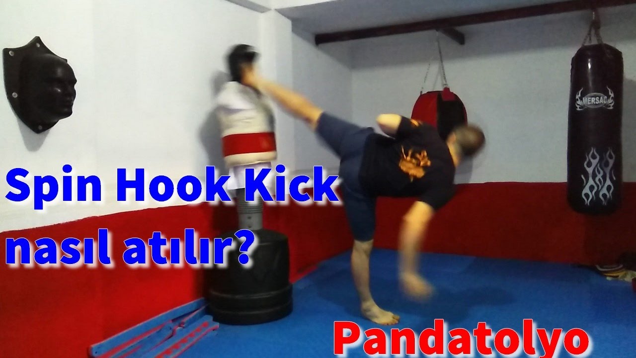 * TAEKWONDO DERSLERİ * Döner Tekme , Pandatolyo nasıl atılır (Spin hook kick) Sezer Ç.