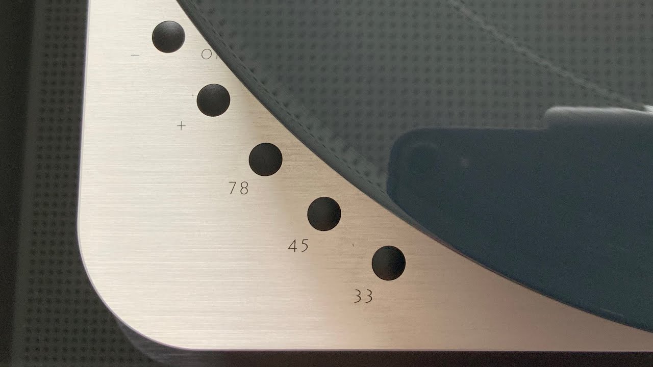 Plattenspieler Drehzahl kontrollieren
