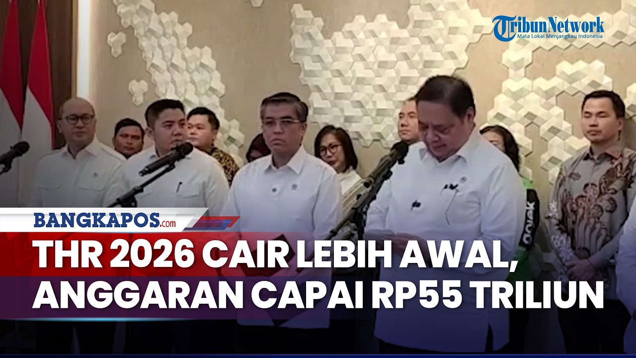 Pemerintah Siapkan Anggaran THR Rp55 Triliun untuk ASN, TNI Polri dan Pensiunan 2026