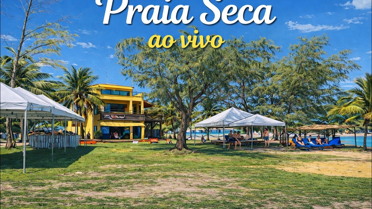 Domingo ao vivo em praia seca-RJ.