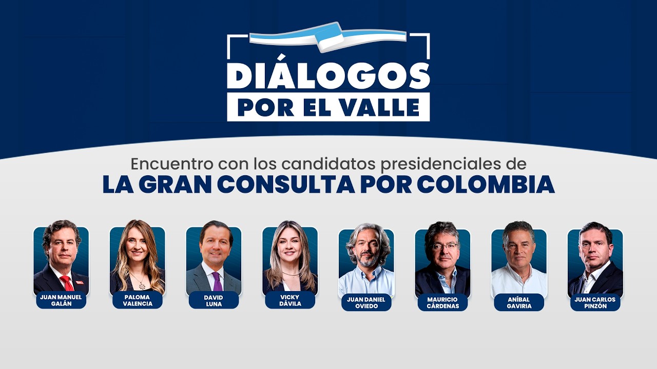 Diálogos por el Valle: Precandidatos presidenciales 2026 | EN VIVO