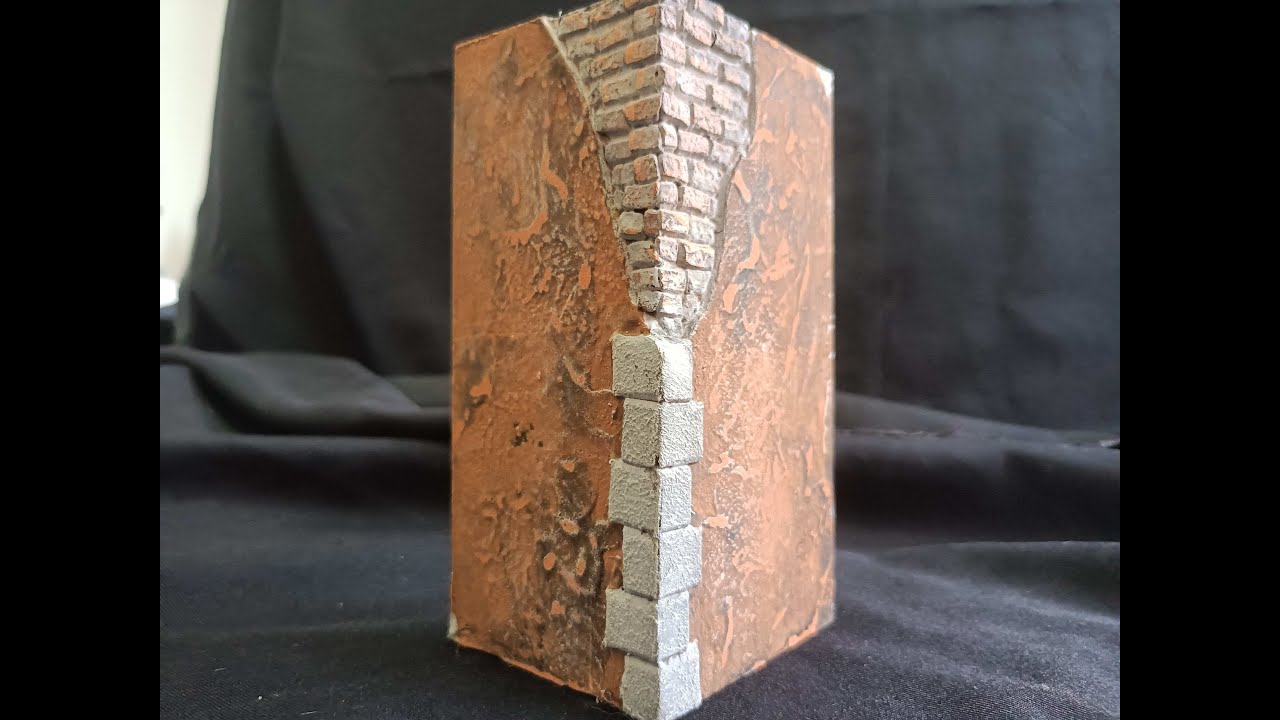 How to make corners for dioramas and war gaming