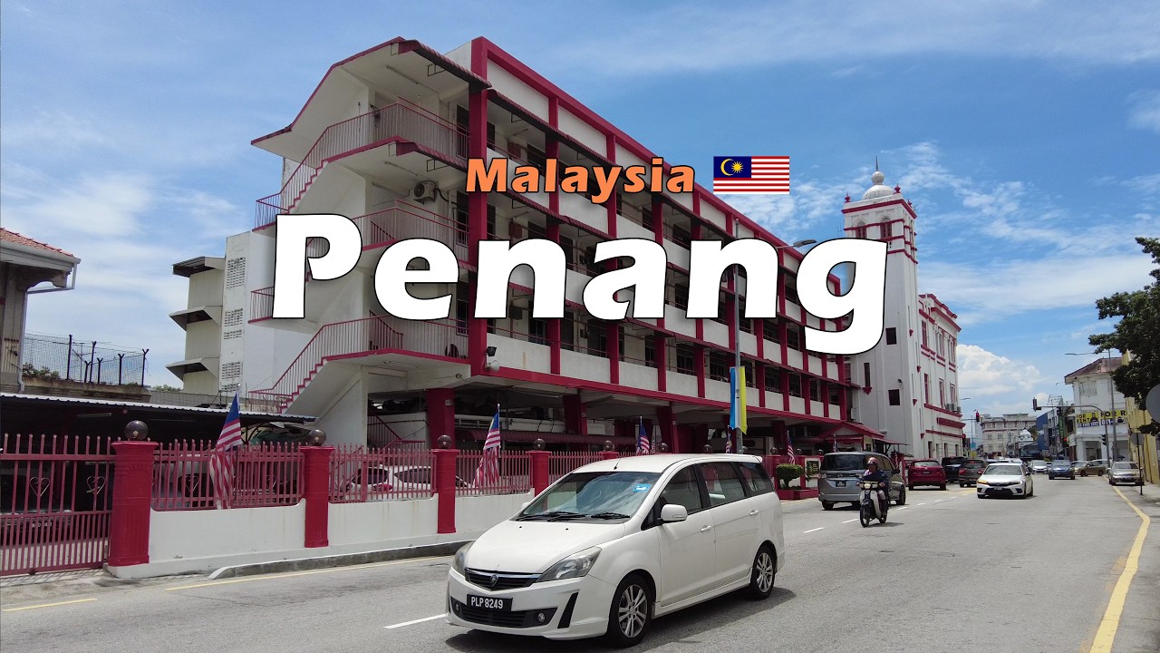🇲🇾 Where Cultures Meet — Walking Through George Town, Penang(4K UHD)