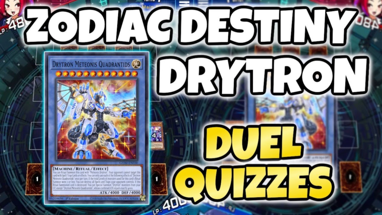 DRYTRON METEONIS!! Zodiac Destiny - Duel Quizzes | Yu-Gi-Oh! Duel Links