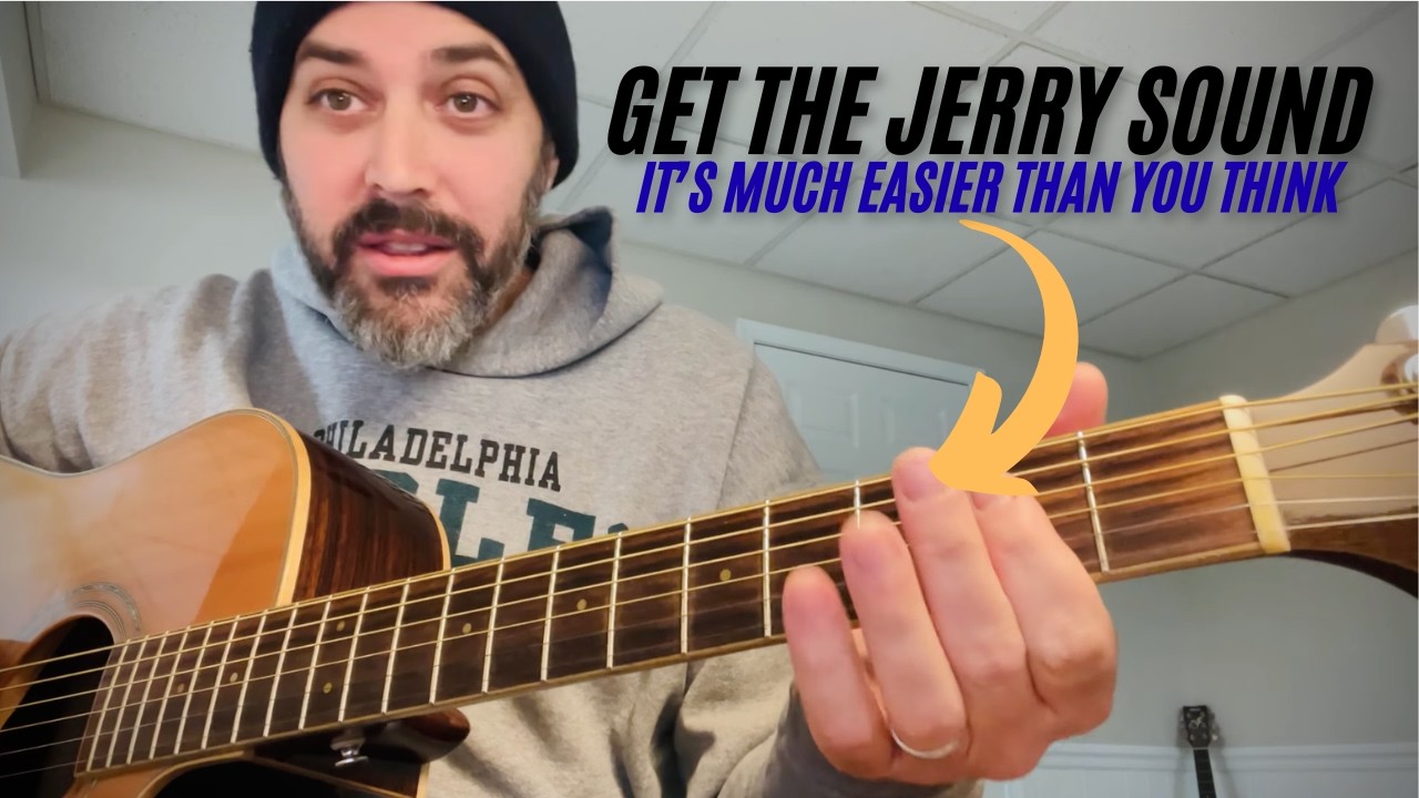 Grateful Mike’s 60 Second Guitar Lesson: “Jerry in A” #gratefuldead #jerrygarcia 