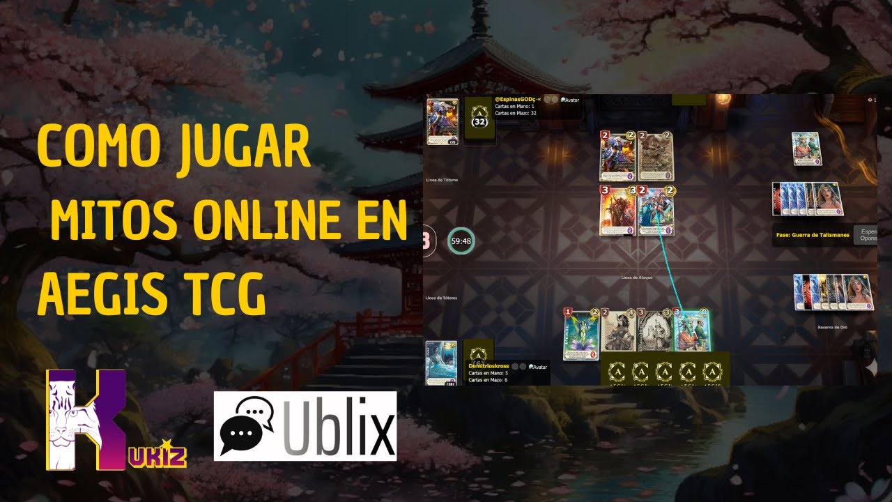COMO JUGAR MITOS ONLINE EN AEGIS TCG