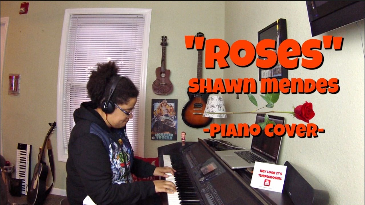 Shawn Mendes- Roses (Piano Cover by Jen Msumba) Instrumental