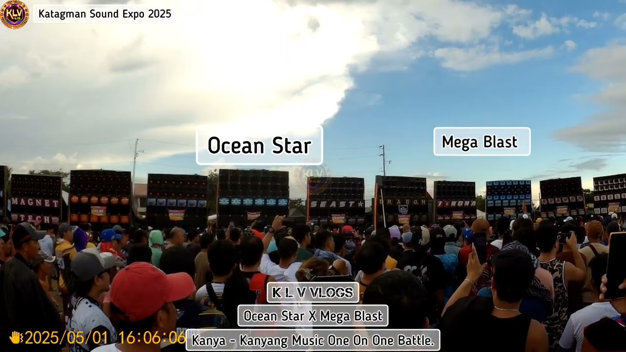 Katagman Sound Expo 2025 | Ocean Star X Mega Blast Kanya   Kanyang Music One On One Battle