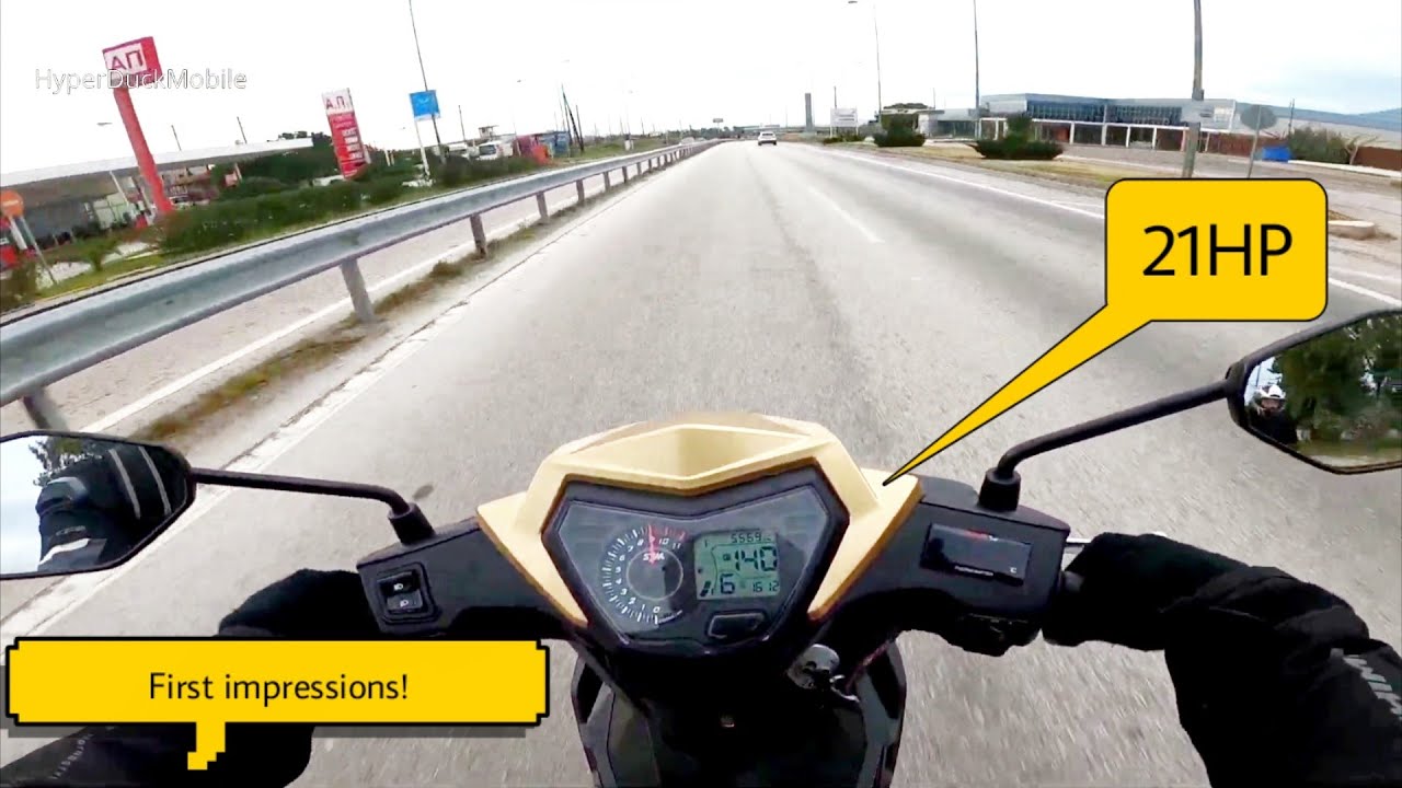 Οδηγάω για πρώτη φορά ένα SYM VF185! - Motovlog#18