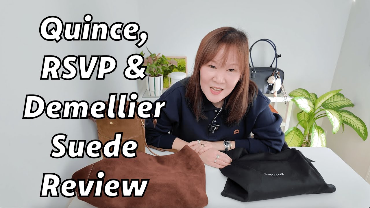 Not Gifted Demellier Unboxing & Suede Collection Review | RSVP Paris & Quince