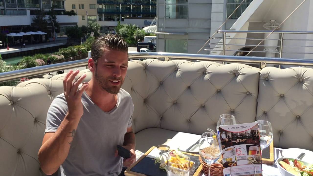 David Bentley tests the '15Min Challenge' at La Sala Gibraltar