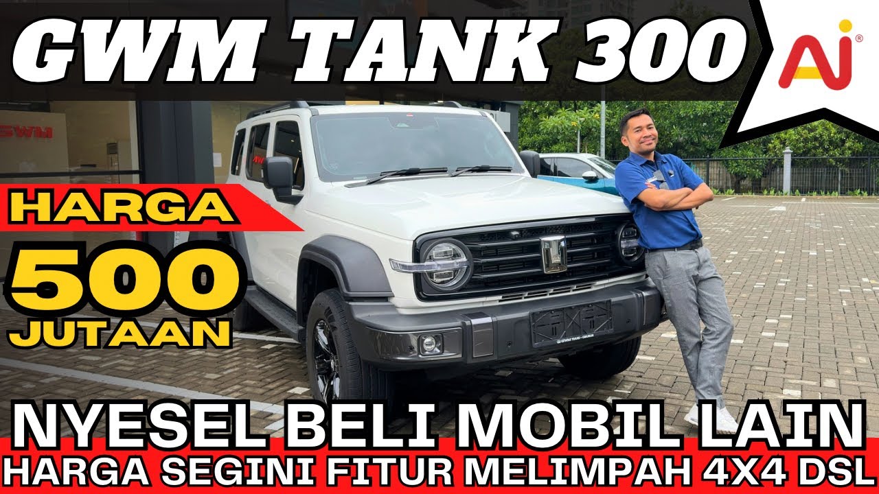 RUGI BELI PAJERO & FORTUNER KALAU GWM TANK 300 DISKON TEMBUS PULUHAN JUTA‼️ REVIEW GWM TANK 300‼️
