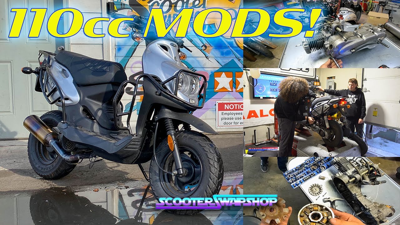 Genuine 110cc Rattler engine installed in a roughhouse 50. PT.3