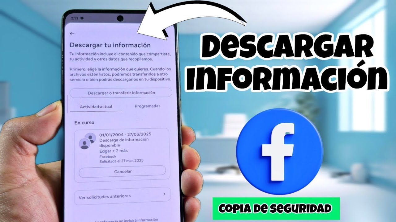 &iexcl;Protege Tu Facebook! C&oacute;mo Hacer Copia de Seguridad en 2025 (&iexcl;Evita Perder Todo!)