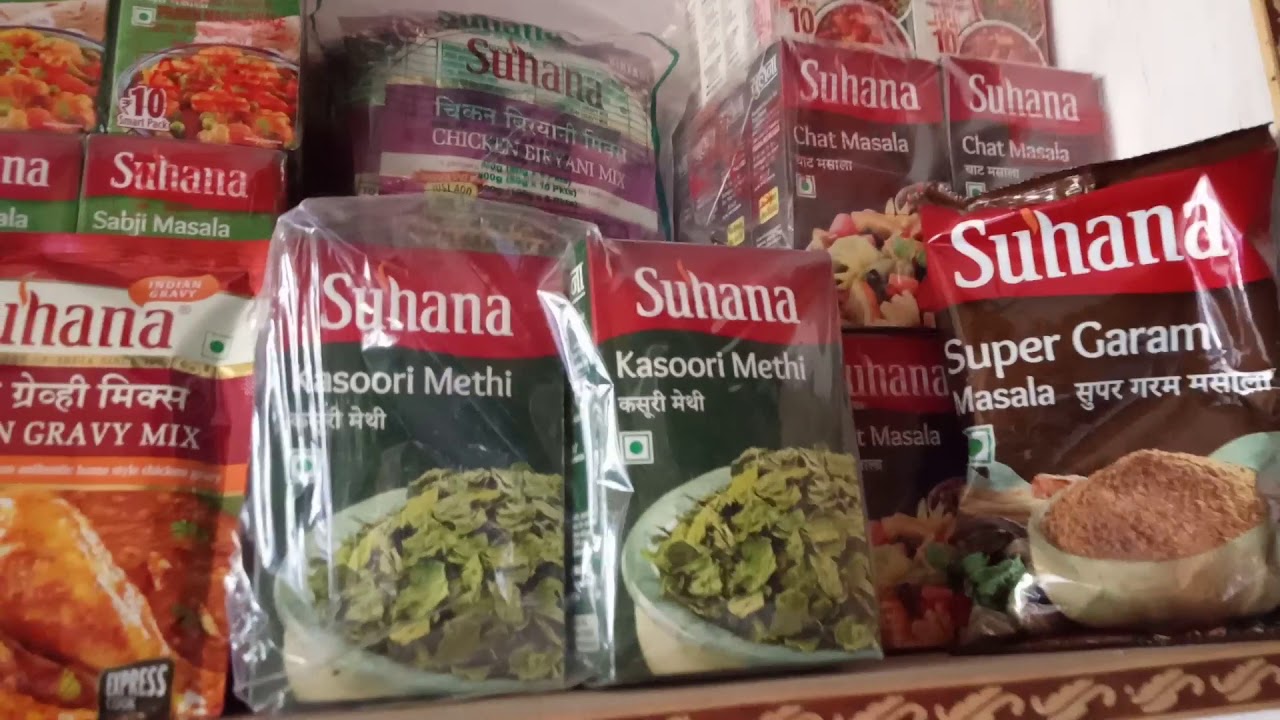 सुहाना मसाला अब आपके ना गो द शहर में उपलब्ध है।