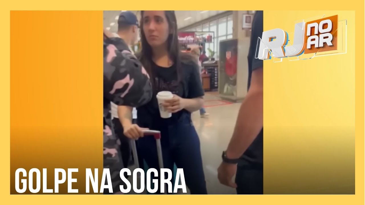 MULHER É PRESA DURANTE FUGA NO AEROPORTO