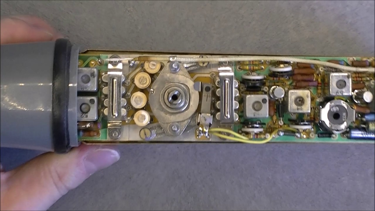 Telefunken Teleport 6 military radio teardown