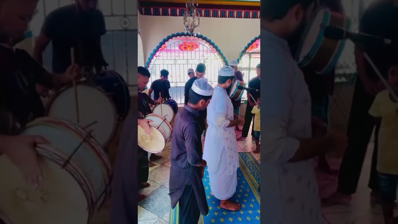 জশনে জুলুস ঈদে মিলাদুন্নবী 2025 ওরস মোবারক এর জালাল হক মাওলানা এর রওজা পাক গোসল শরীফ ।