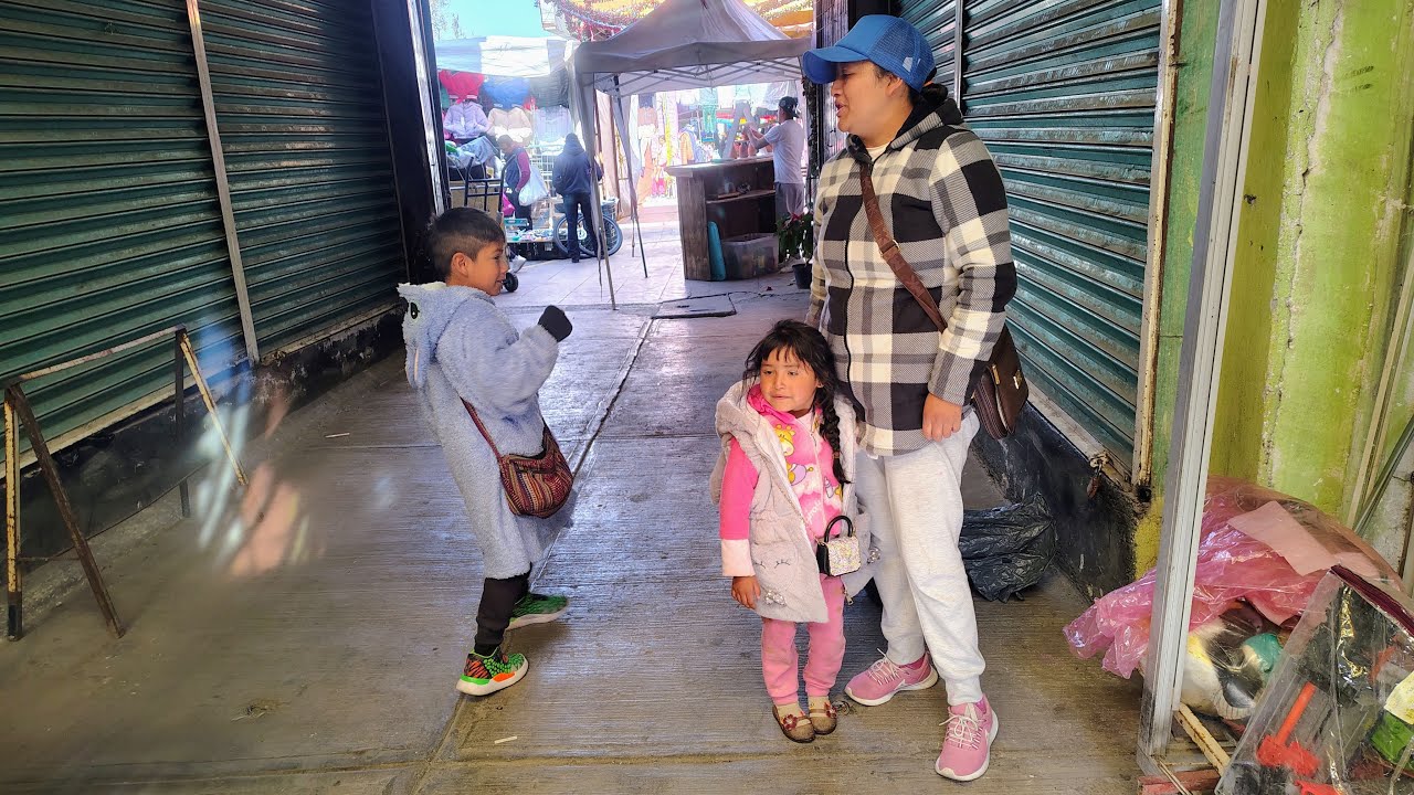 shopping en el mercado de mi pueblito