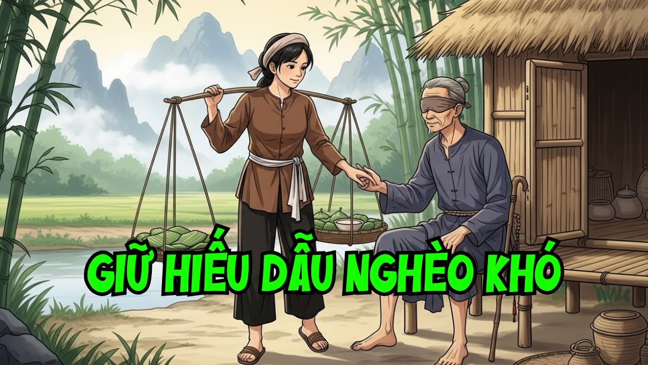Cha Mù – Con Gái Mồ Côi Mẹ Nuôi Cha | Câu Chuyện Cảm Động Về Đạo Hiếu Thấm Đẫm Nhân Quả