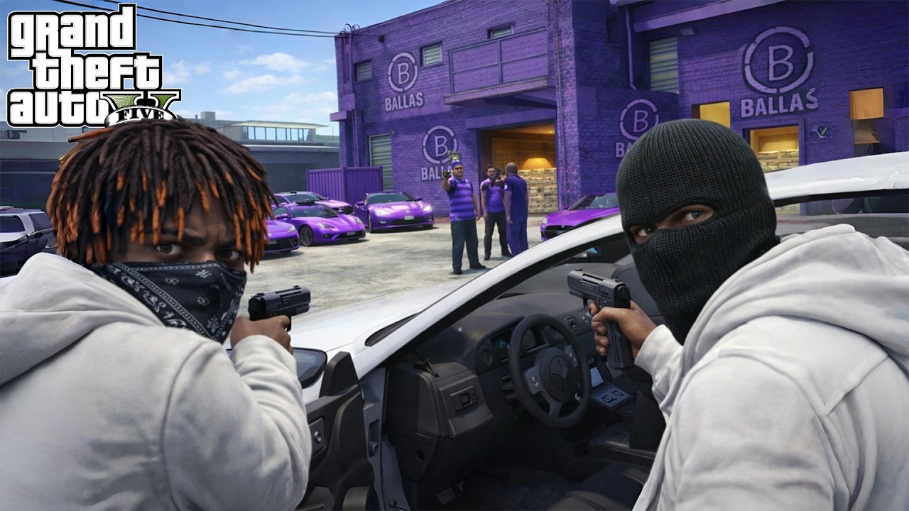 DOPO SCUOLA ATTACCHIAMO I BALLAS&hellip; SE VINCIAMO &Egrave; TUTTO NOSTRO 😳 | GTA 5 RP